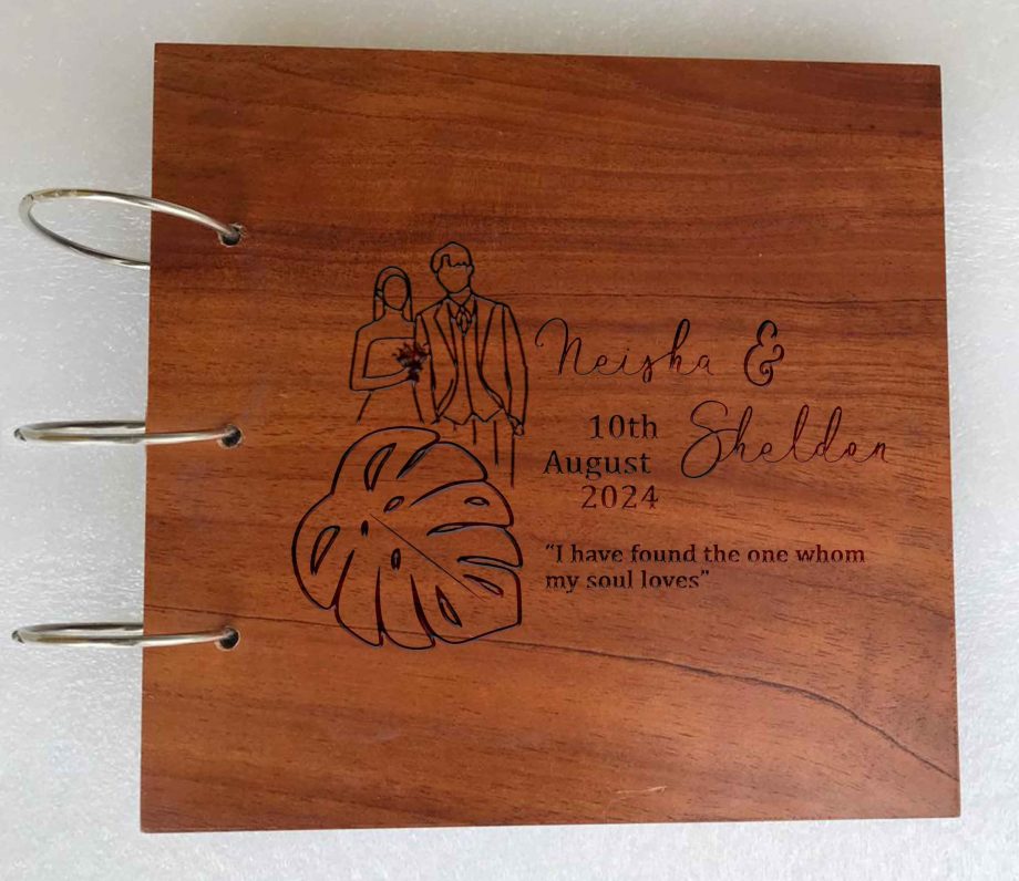 Large Letter Wedding Sign - Guest Book